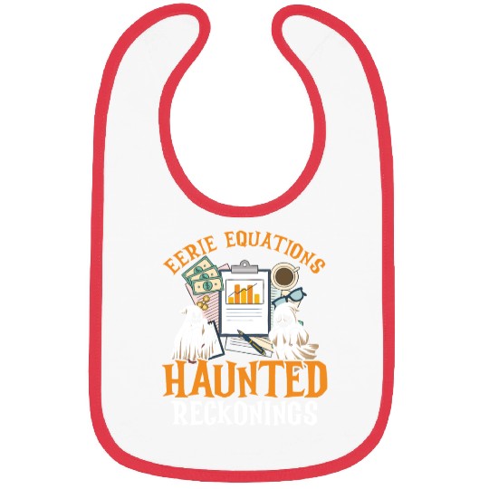 Eerie Equations Haunted Reckonings Halloween Bibs