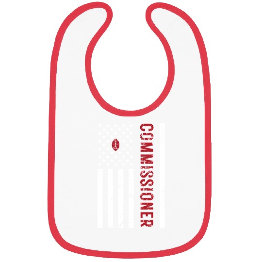 American Flag Commissioner Bibs