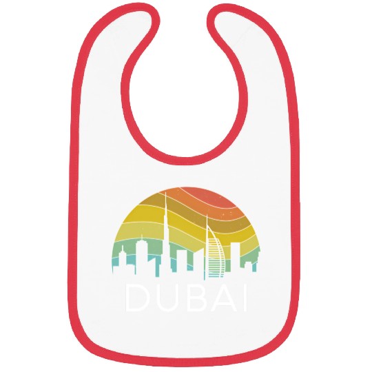 Dubai Skyline City Arab Emirates Uae Arcihtecture Bibs