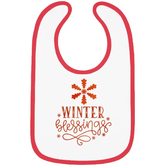 Snowflake Bibs