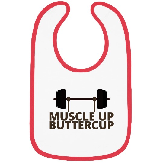 Muscle Up Buttercup 4 Bibs