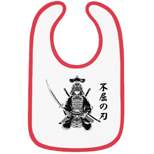 Samurai tattoo Bibs