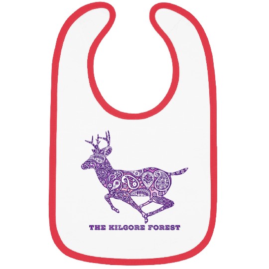Deer - Violet Bibs