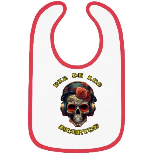 day of the dead Bibs