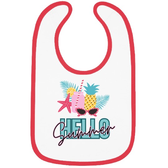 Hello Summer vibes Bibs