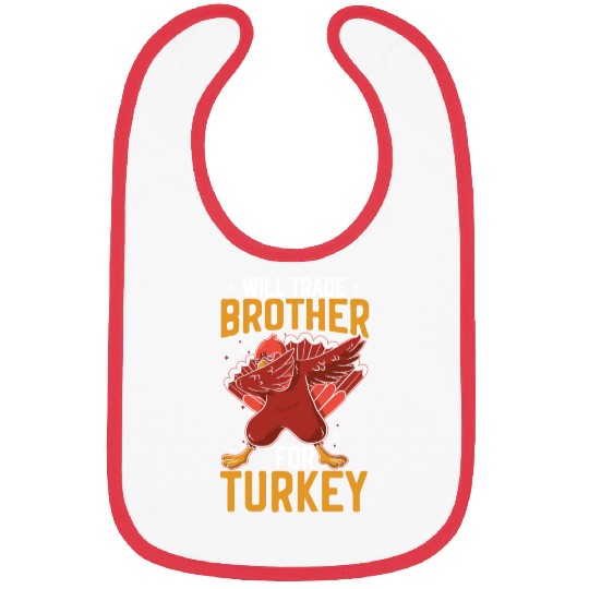 Happy Thanksgiving Holiday Dinner Turkey Blessed Bibs