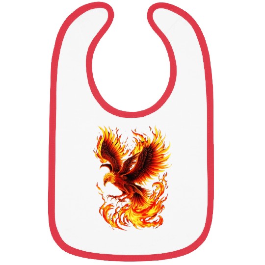 Phoenix Bird Bibs
