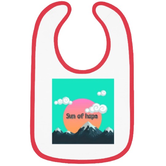 Sun hope design Bibs