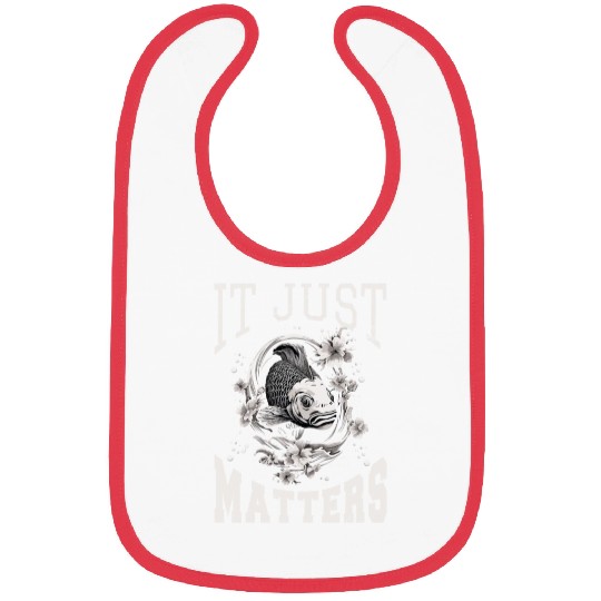 Koi Fish Koi Carp Japanese Koi Garden-Pond funny Bibs