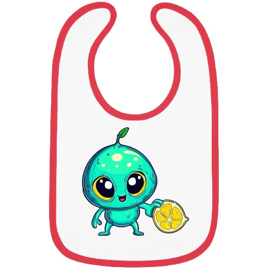 Alien Fruit Magic: Sweet Lemon from Outer Space Bibs