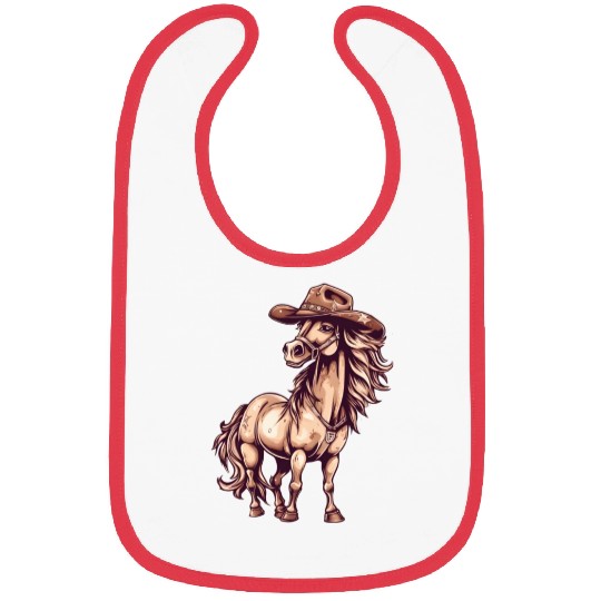 Yieha! Cowboy Horse Bibs