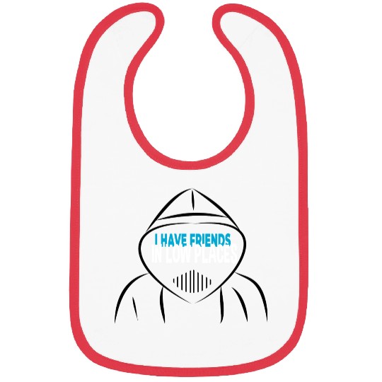 Funny Friends Design For Friendship Day Bibs