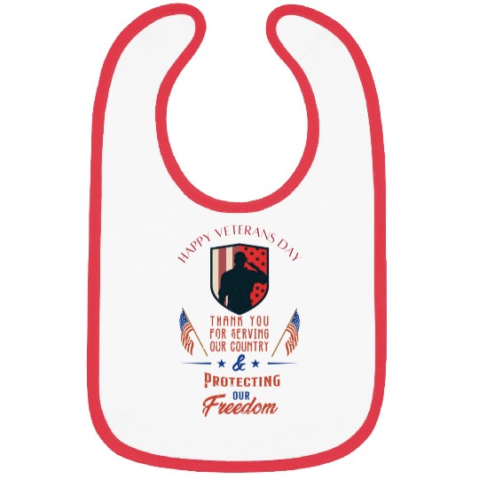 Veterans Day Bibs