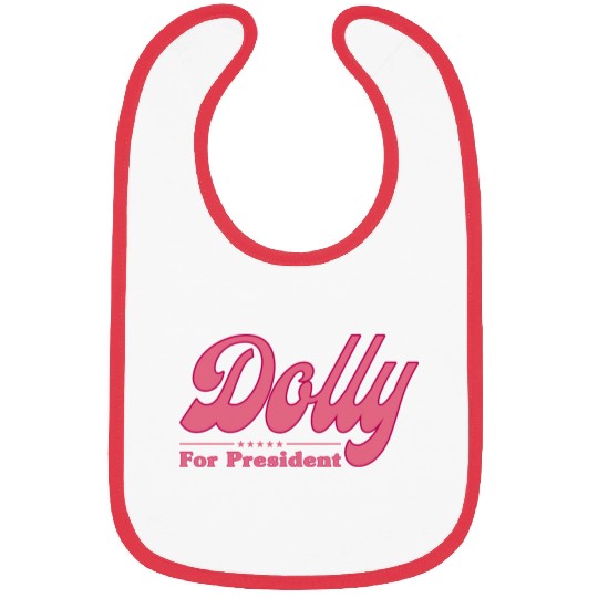 Dolly Parton For President Election Bibs