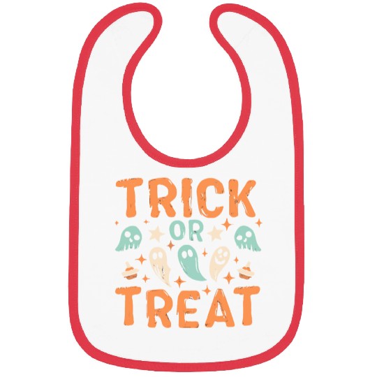 Halloween Trick or Treat Bibs
