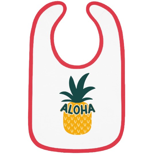 Aloha Pineapple Bibs