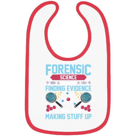 Funny Forensic Scientist Bibs