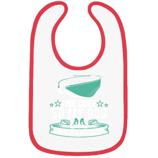 Canoe Canoeing Canoeist Dog Bibs