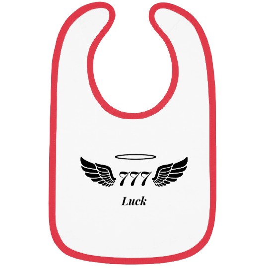 Angel Number 777 Luck Bibs