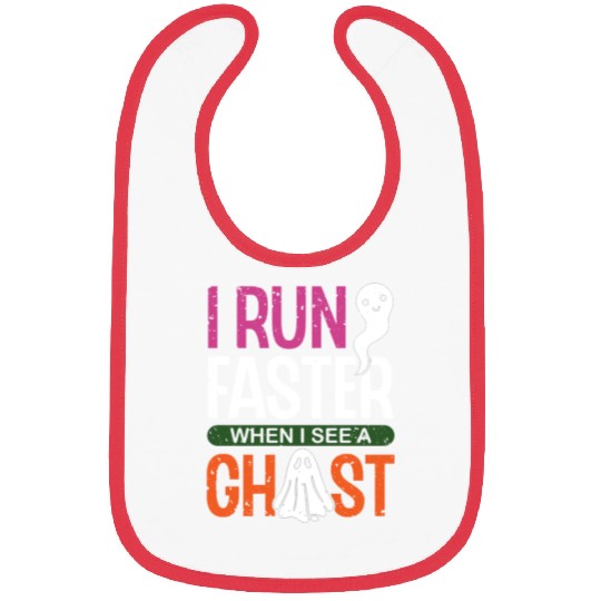 I Run Faster When I See a Ghost Race Runner Bibs
