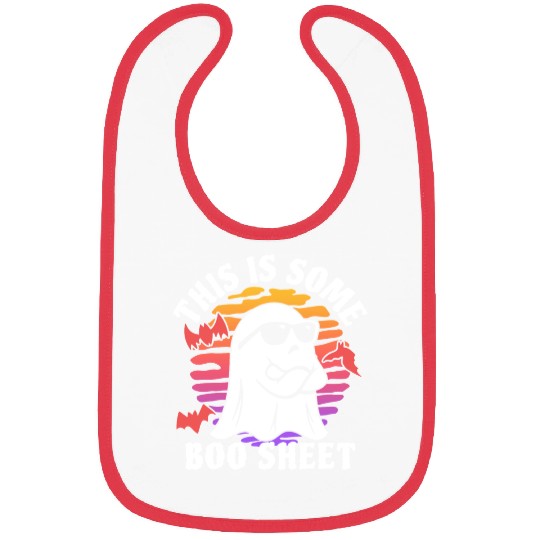 This Is Some Boo Sheet Halloween Ghost Bibs