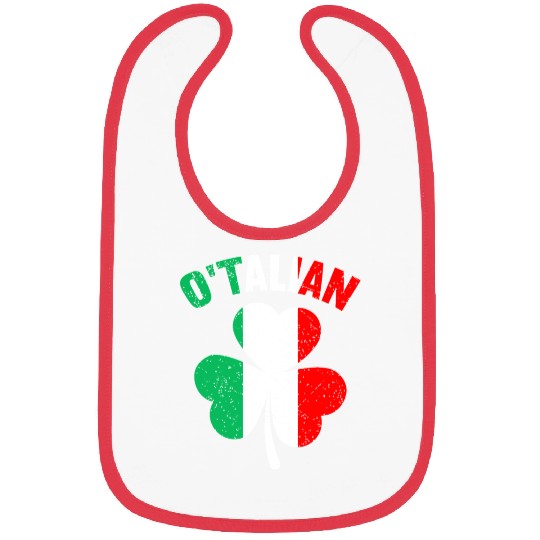Italian Irish Relationship St Patrick's Dayethnici Bibs