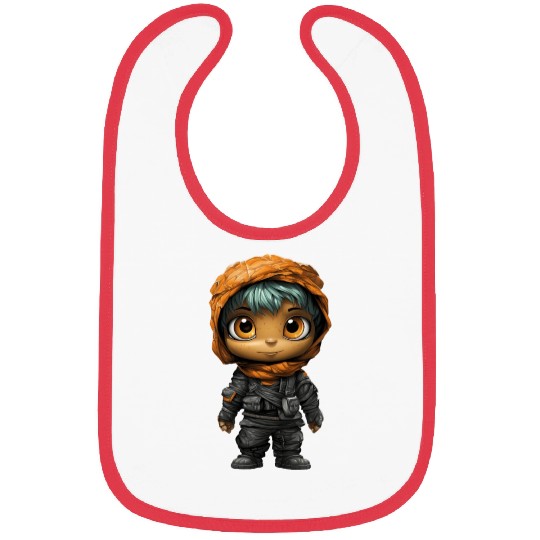 Halloween Spooky Cartoon Mummy Bibs