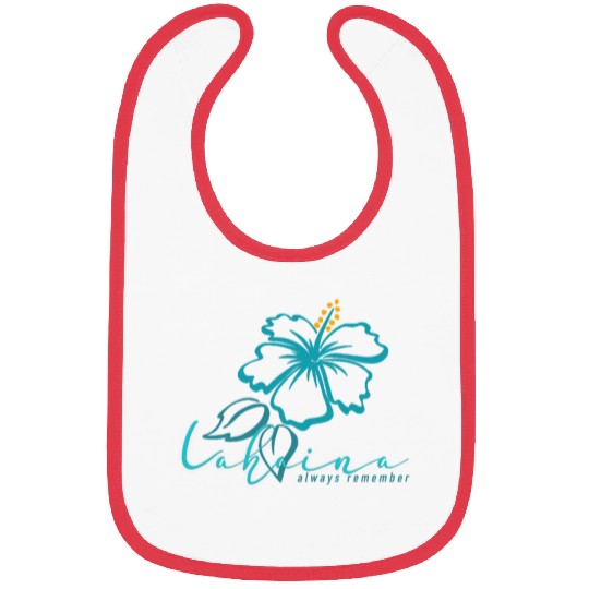 Blue Hibiscus: Lahaina - Always Remember Bibs