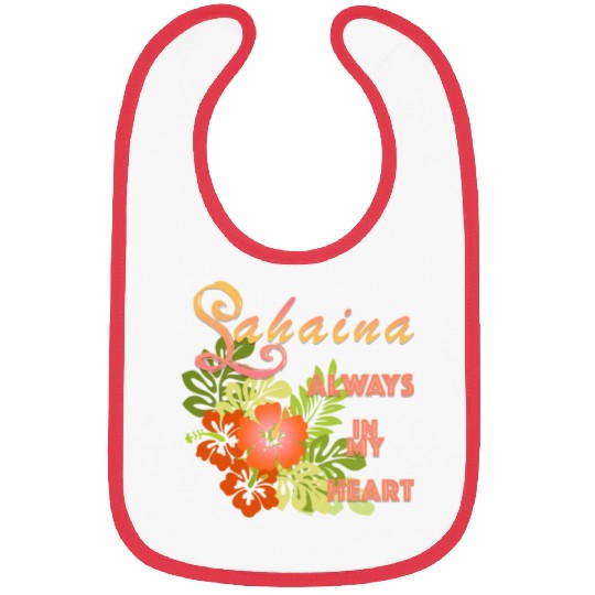 Lahaina: Always in my Heart 1 Bibs