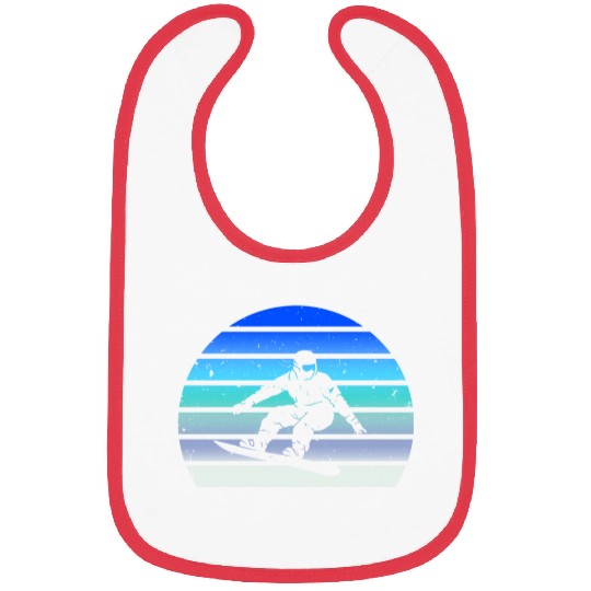 Snowboarder on Snowboard Freestyle Snowboarding Bibs