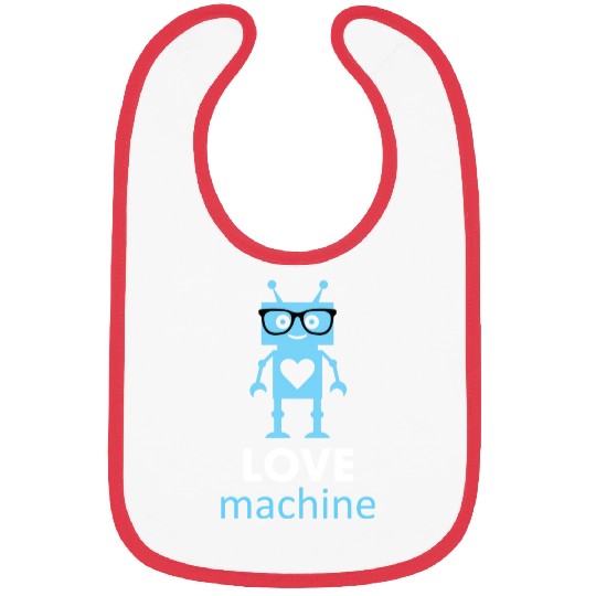 Love Machine Robot Bibs