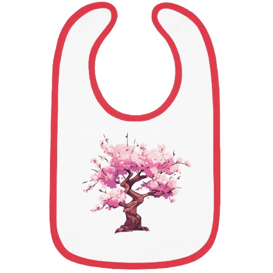 Enchanted Sakura: Blossom Bliss Bibs