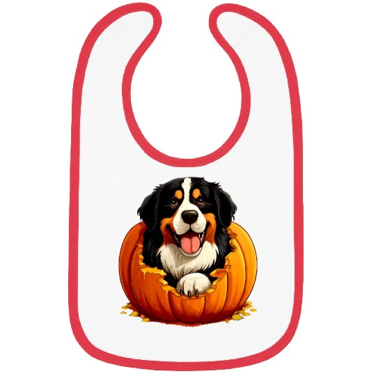 Halloween Bernese Mountain Dog Bibs