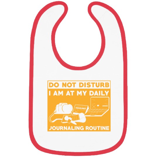 Journaling Routine Funny Do not Disturb Journaling Bibs