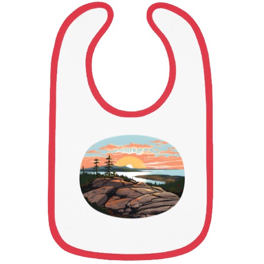 Cadillac Mountain Sunrise Bibs