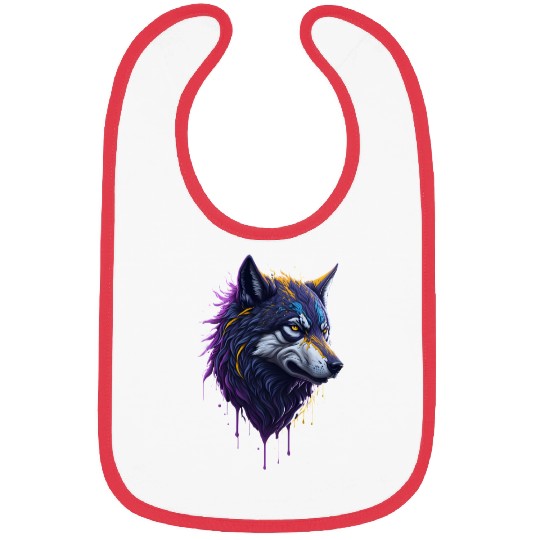 Wolf | Wild Animal Bibs