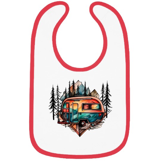 Camper / camping / Wildness / Tree / Mountain Bibs