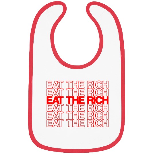 EAT THE RICH Bibs