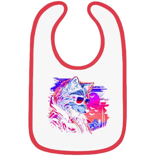 Midnight Synth Serenade Bibs