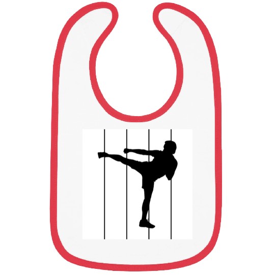 Fighter MMA Karate Taekwondo Jiu Jitsu training Bibs