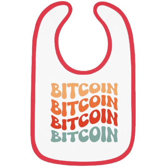 Vintage Bitcoin Design Bibs