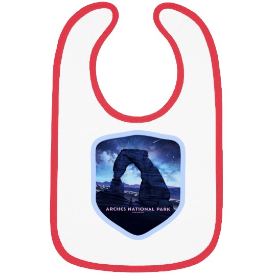 Arches National Park Stickers Bibs