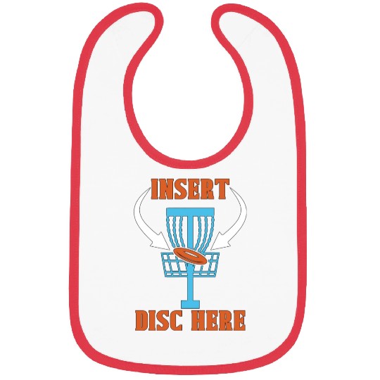 Disc Golf Insert Disc Here Ultimate Frisbee Golfer Bibs
