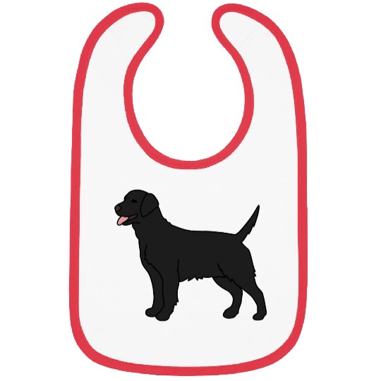 Black Labrador Gift For Dog Lover Bibs