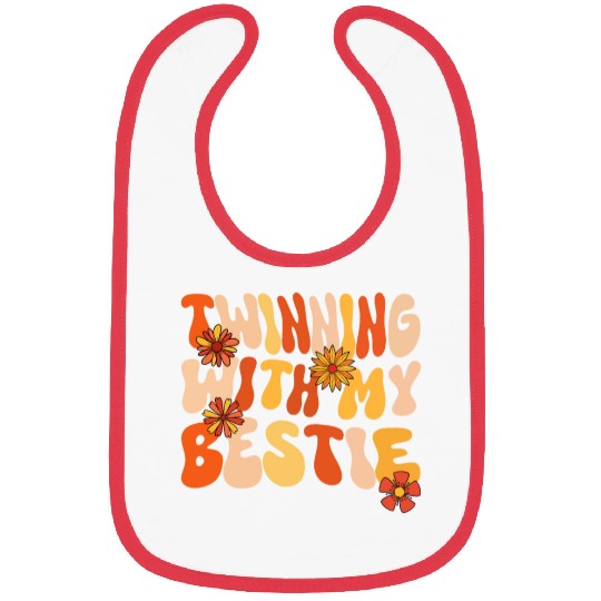 Twinning With My Bestie Spirit Week Twin Day Bibs