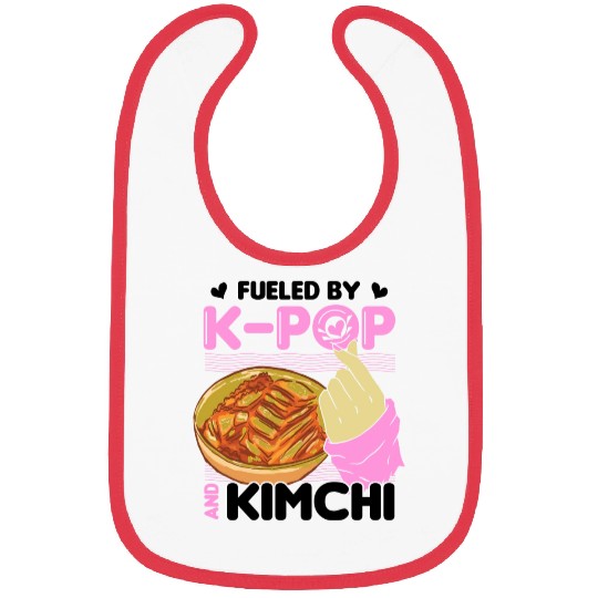 Kimchi Lovers Korean Cuisine Food Gifts Bibs