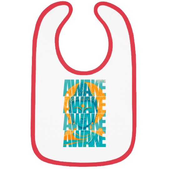 Awake buddha Bibs