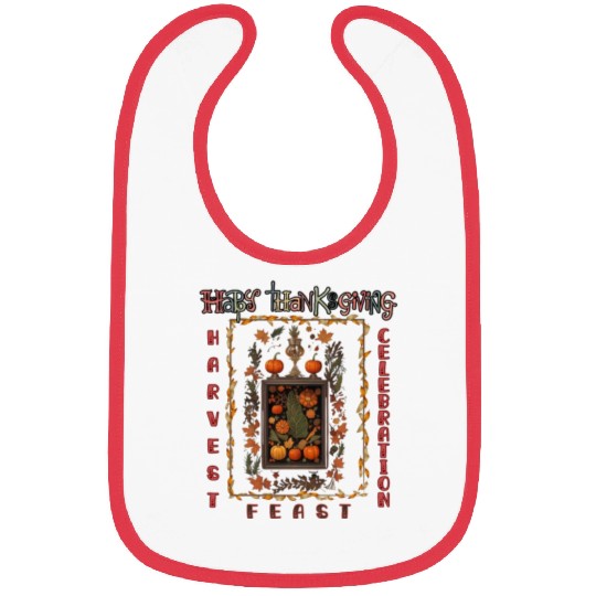 "Harvest Feast Delight" Bibs