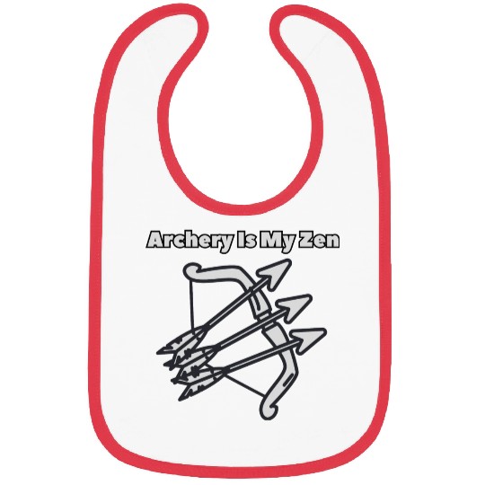 Archery is My Zen Bibs