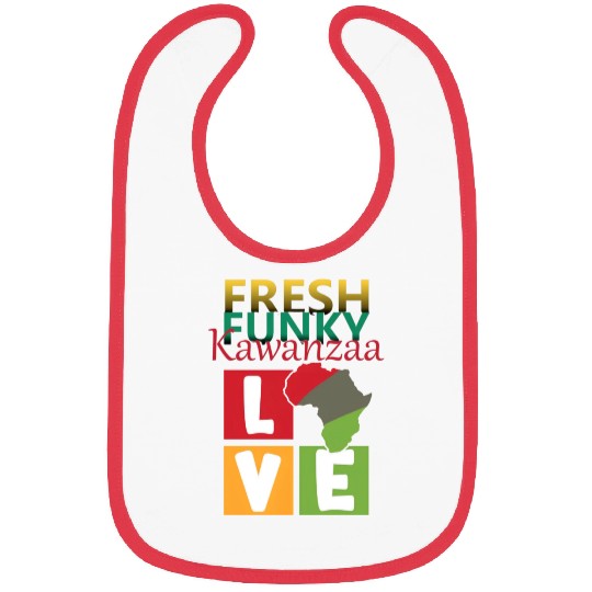 Kwanzaa Celebration with a Fresh Funky Twist Bibs